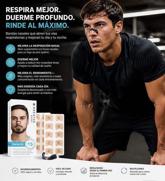 RespiraPlus BANDA NASAL Respiracion